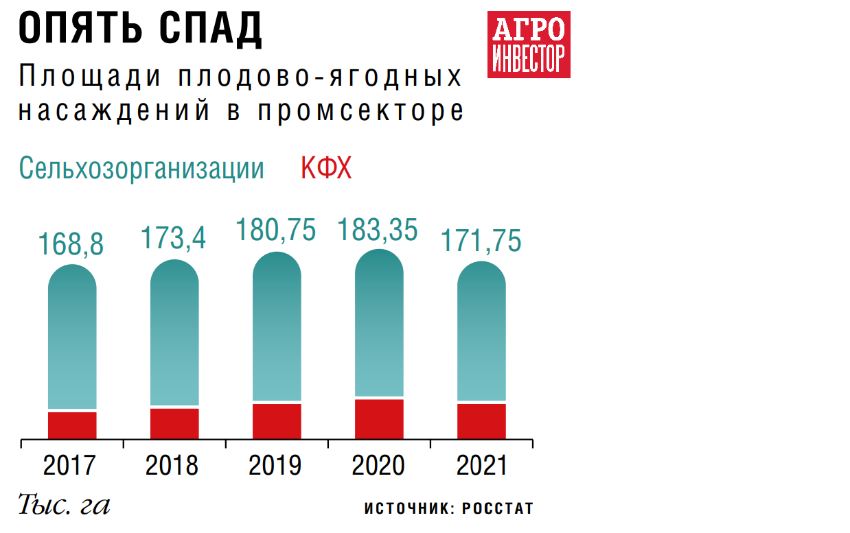 Сад с продолжением. Ежегодно садоводам требуется 24 млн саженцев плодово- ягодных культур — Журнал «Агроинвестор» – Агроинвестор